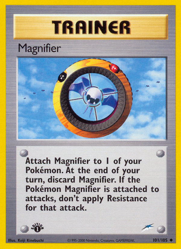 Magnifier 101/105 Uncommon | Neo Destiny | Pokemon Card