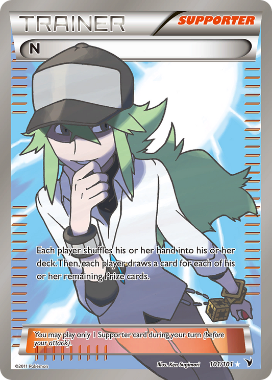 N 101/101 Rare Ultra | Noble Victories | Pokemon Card