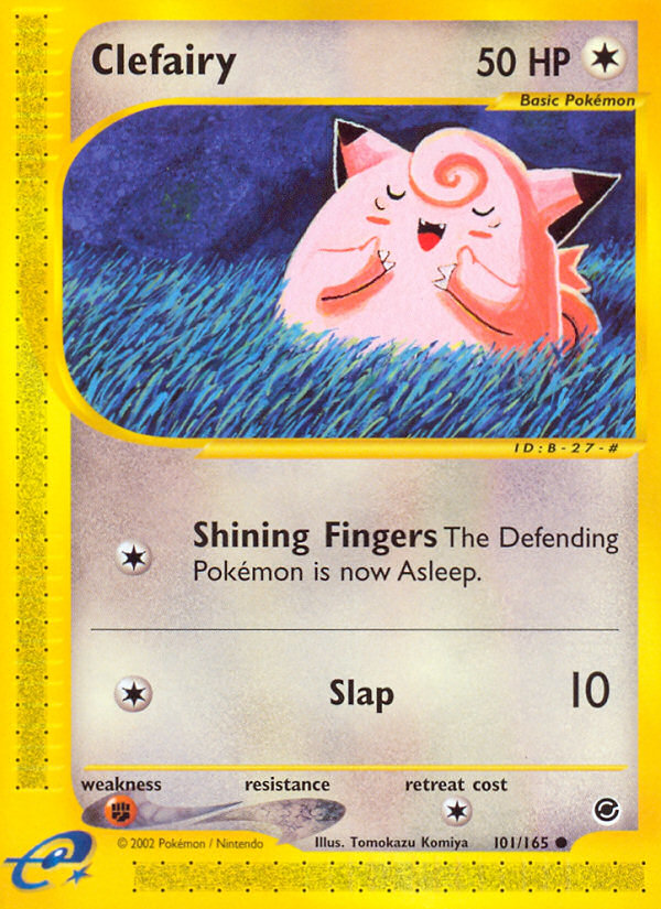 Clefairy 101/165 Common | Expedition Base Set | Pokemon Card