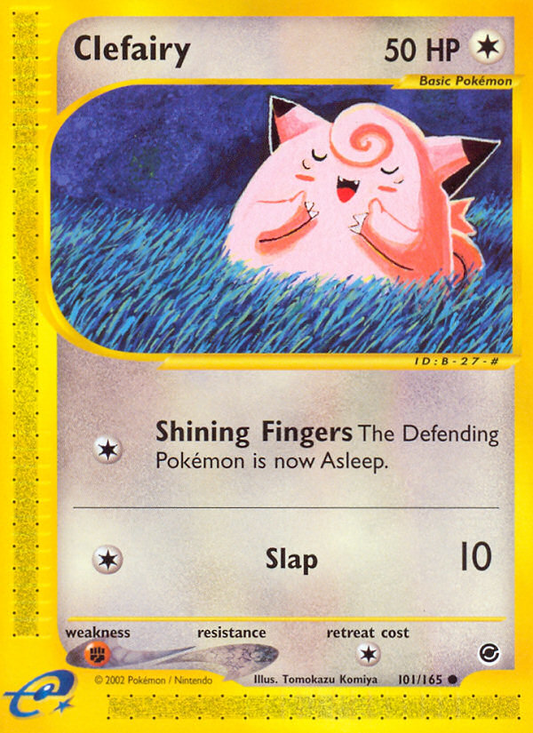 Clefairy 101/165 Common | Expedition Base Set | Pokemon Card