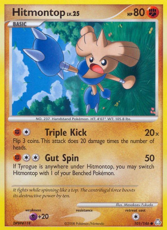 Hitmontop 101/146 Common | Legends Awakened | Pokemon Card