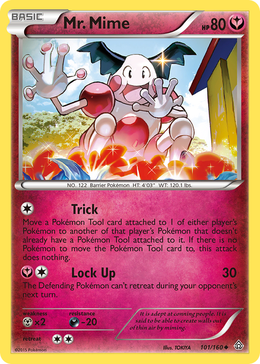 Mr. Mime 101/160 Uncommon | Primal Clash | Pokemon Card