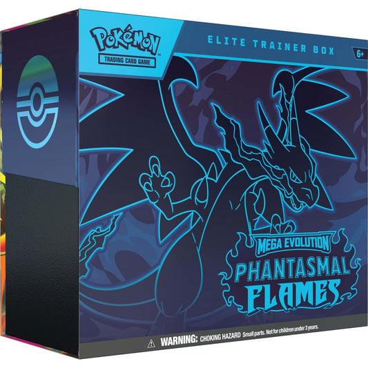 Mega Evolution: Phantasmal Flames Elite Trainer Box | Pokemon TCG | Boxed Sets