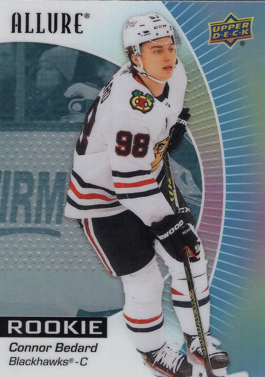 Connor Bedard #102 Chicago Blackhawks | 2023-24 Upper Deck Allure | NHL Trading Card