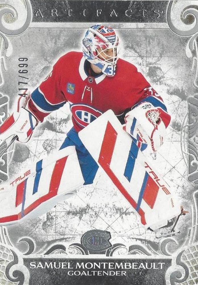 Samuel Montembeault #102 Montreal Canadiens | 2024-25 Upper Deck Artifacts | NHL Trading Card