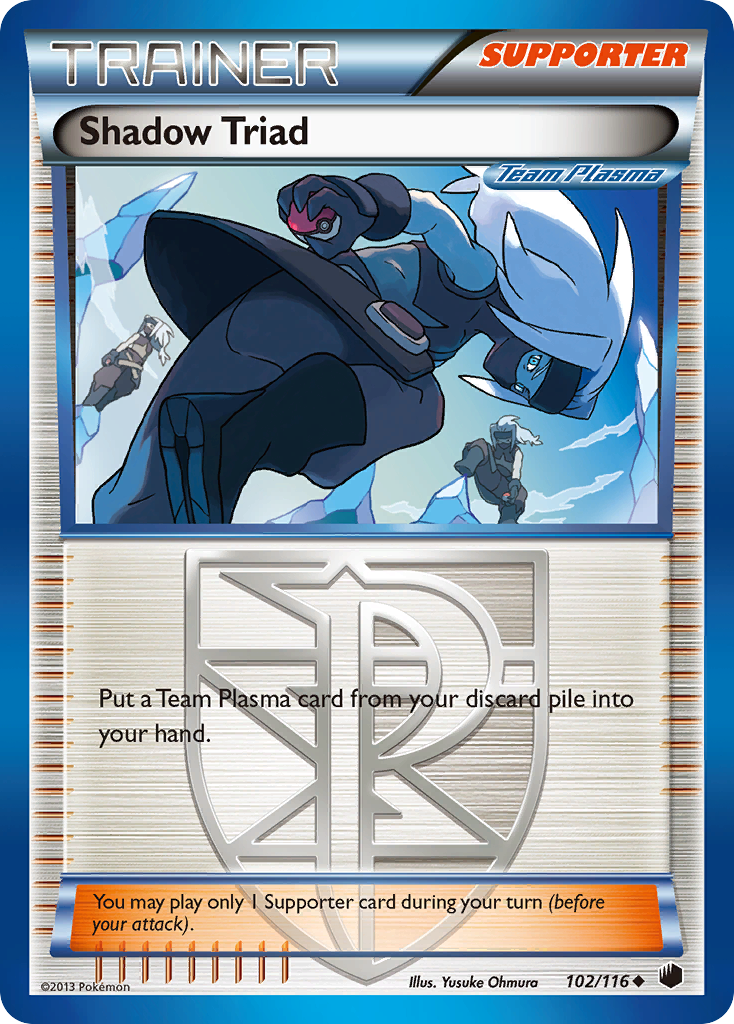 Shadow Triad 102/116 Uncommon | Plasma Freeze | Pokemon Card