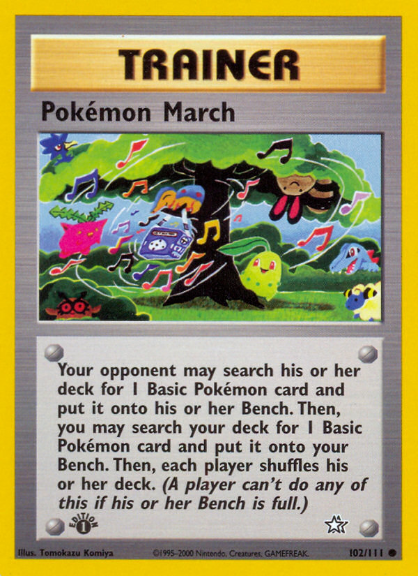 Pokémon March 102/111 Common | Neo Genesis | Pokemon Card