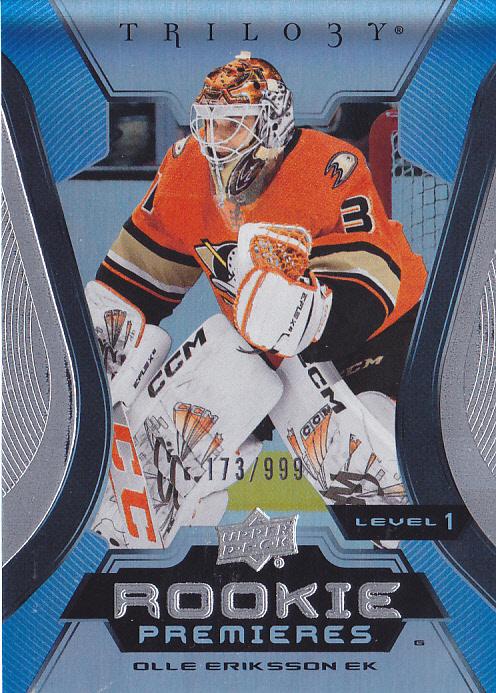 Olle Eriksson Ek #103 Anaheim Ducks | 2023-24 Upper Deck Trilogy | NHL Trading Card