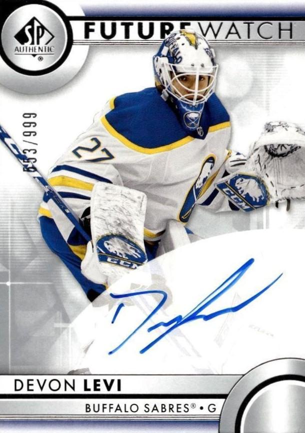 Devon Levi #103 Buffalo Sabres | 2023-24 SP Authentic | NHL Trading Card