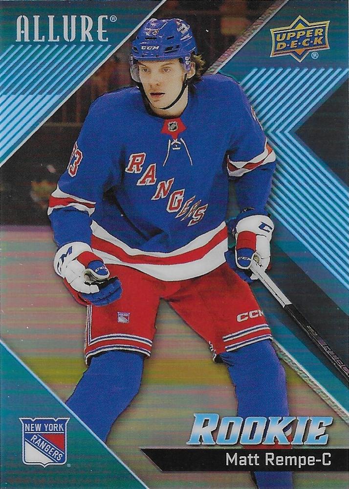 Matt Rempe #103 New York Rangers | 2024-25 Upper Deck Allure | NHL Trading Card