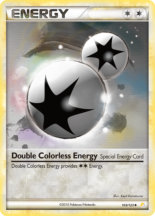 Double Colorless Energy 103/123 Uncommon | HeartGold & SoulSilver | Pokemon Card