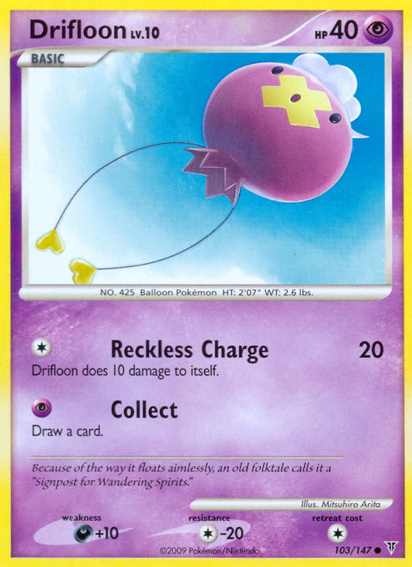 Drifloon 103/147 Common | Supreme Victors | Pokemon Card