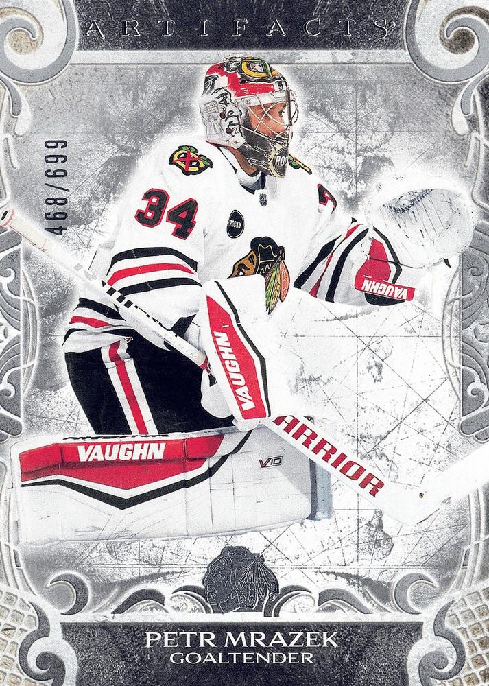 Petr Mrazek #104 Chicago Blackhawks | 2024-25 Upper Deck Artifacts | NHL Trading Card