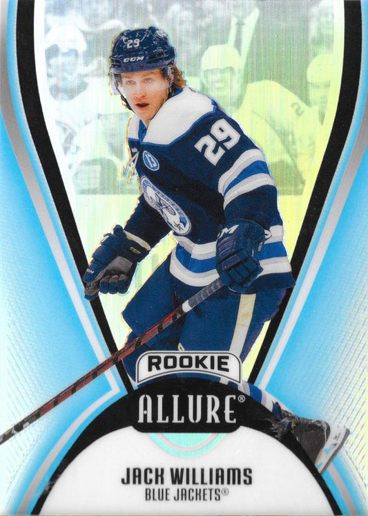 Jack Williams #104 Columbus Blue Jackets | 2025-26 Upper Deck Allure | NHL Trading Card
