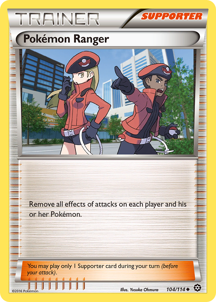 pokemon ranger card price Pokémon Ranger 104/114 Uncommon | Steam Siege