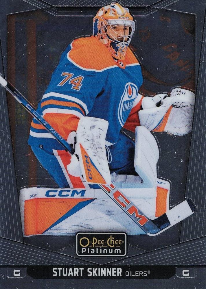 Stuart Skinner #105 Edmonton Oilers | 2024-25 O-Pee-Chee Platinum | NHL Trading Card