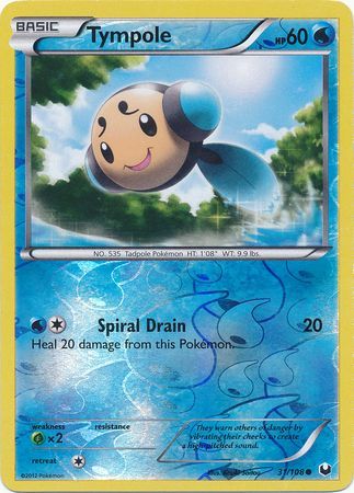 Tympole 31/108 Reverse Holo | Dark Explorers | Pokemon Card