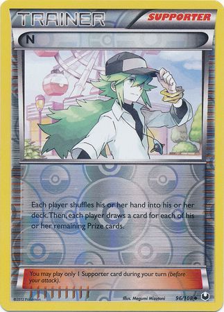 N 96/108 Reverse Holo | Dark Explorers | Pokemon Card