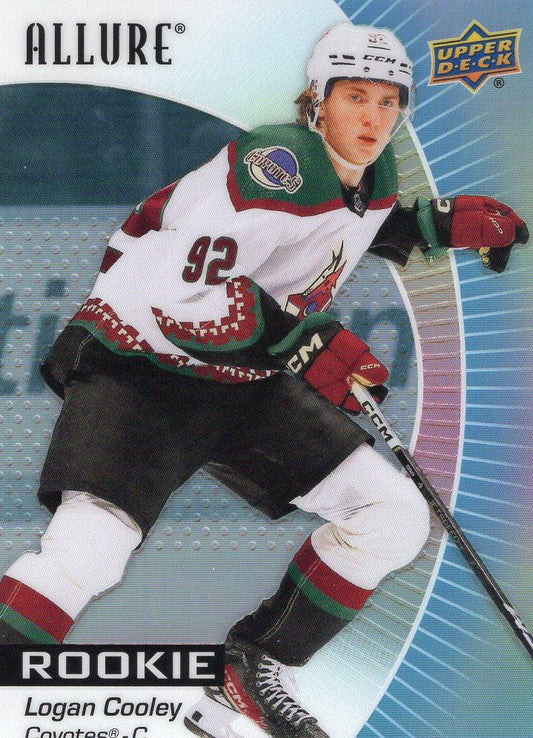 Logan Cooley #106 Arizona Coyotes | 2023-24 Upper Deck Allure | NHL Trading Card