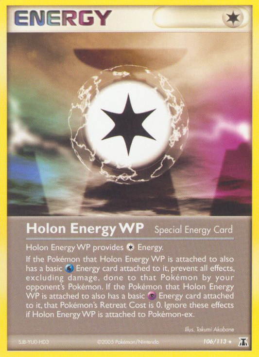 Holon Energy WP 106/113 Rare | Delta Species | Pokemon Card