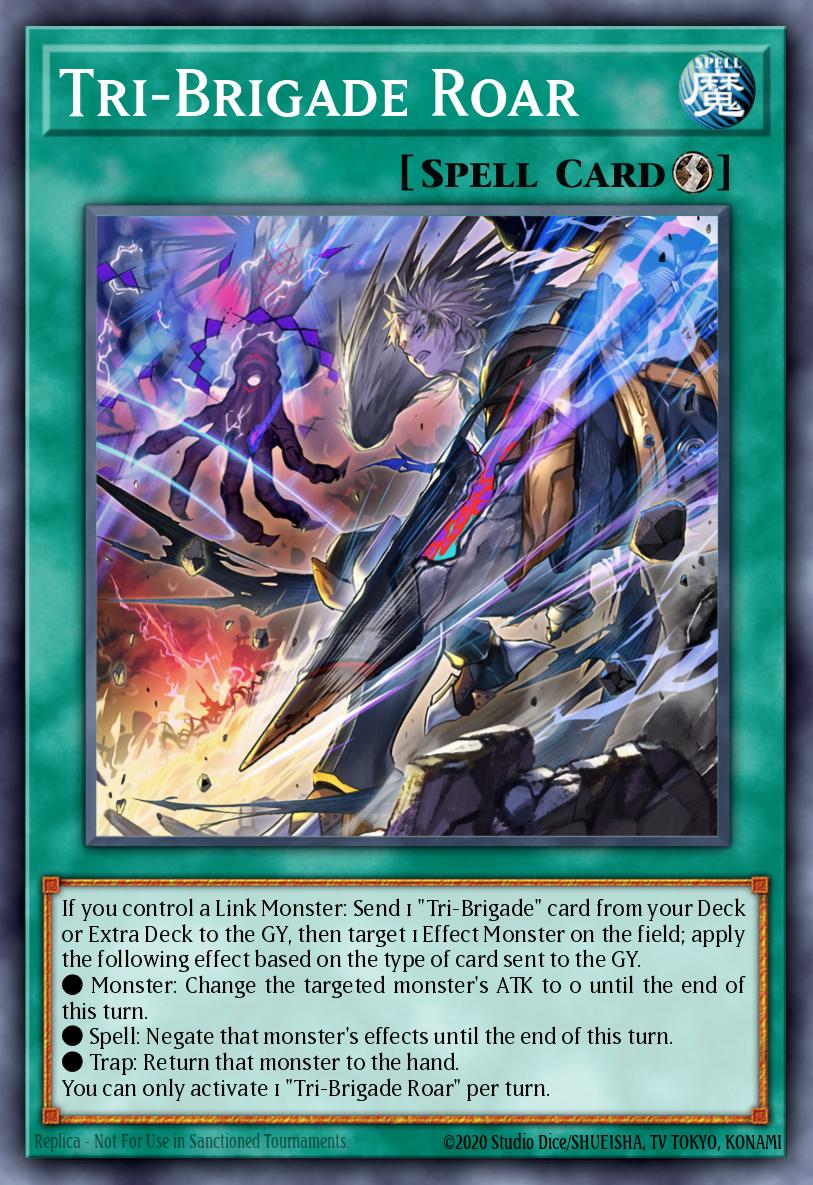 TriBrigade Roar - CYAC-EN053 Super Rare