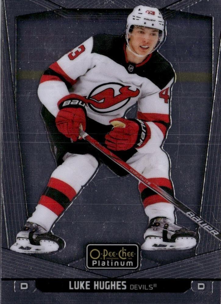 Luke Hughes #107 New Jersey Devils | 2024-25 O-Pee-Chee Platinum | NHL Trading Card