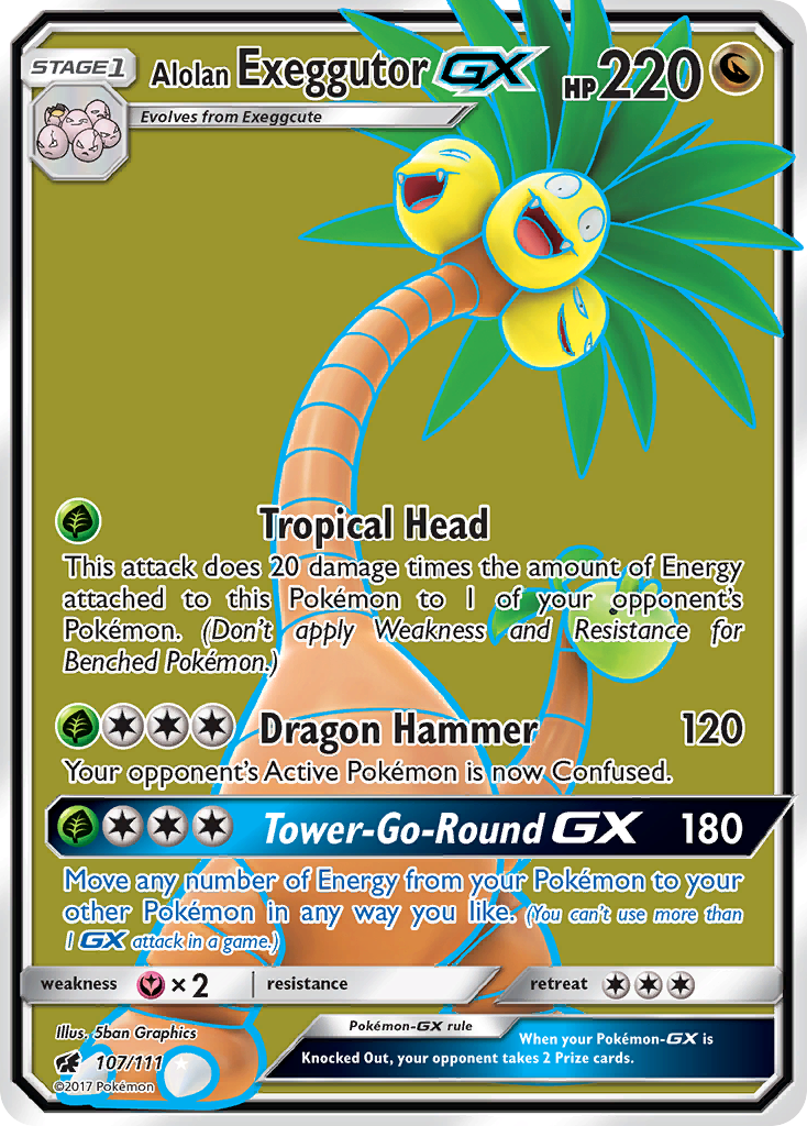 pokemon exeggutor card value Buy Alolan Exeggutor GX | Crimson Invasion