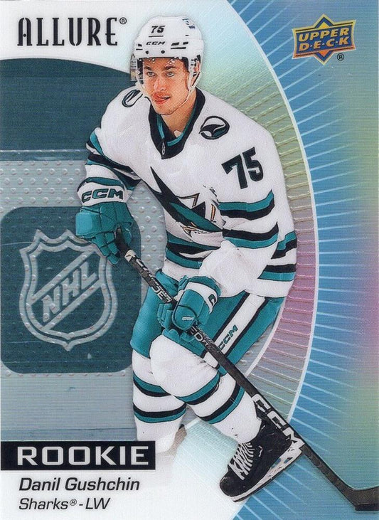 Danil Gushchin #108 San Jose Sharks | 2023-24 Upper Deck Allure | NHL Trading Card