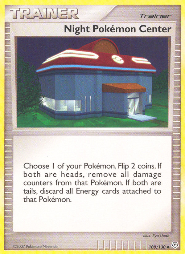 Night Pokémon Center 108/130 Uncommon | Diamond & Pearl | Pokemon Card