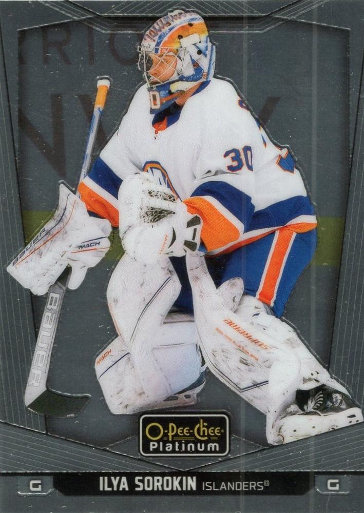 Ilya Sorokin #109 New York Islanders | 2024-25 O-Pee-Chee Platinum | NHL Trading Card