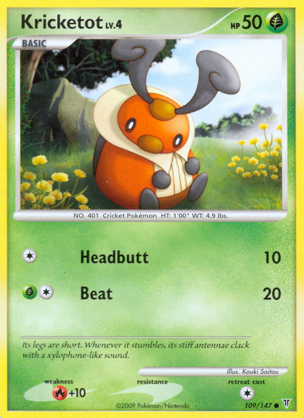Kricketot 109/147 Common | Supreme Victors | Pokemon Card