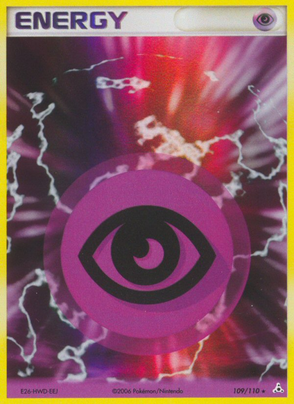 Psychic Energy 109/110 Rare Holo | Holon Phantoms | Pokemon Card
