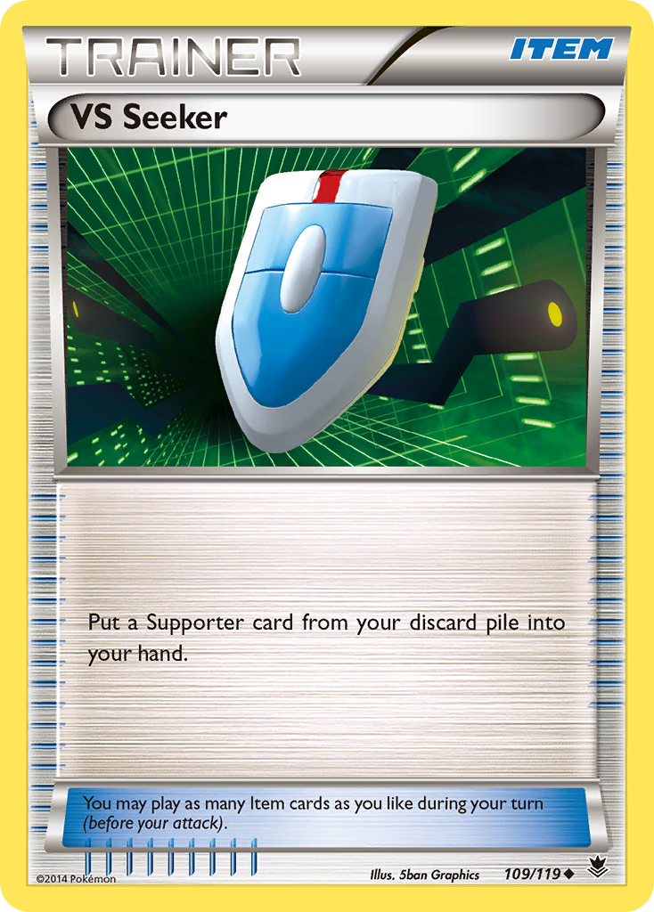 VS Seeker 109/119 Uncommon | Phantom Forces | Pokemon Card