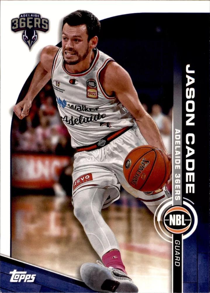 Jason Cadee #10 Adelaide 36ers | 2023-24 Topps NBL | NBL Trading Card