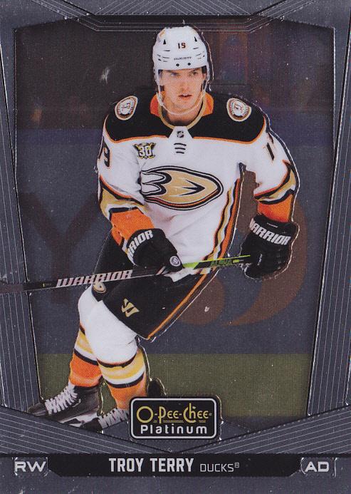 Troy Terry #10 Anaheim Ducks | 2024-25 O-Pee-Chee Platinum | NHL Trading Card