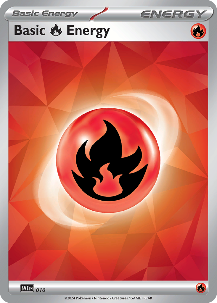 Basic Fire Energy 10/16 | Scarlet & Violet Energies | Pokemon Card