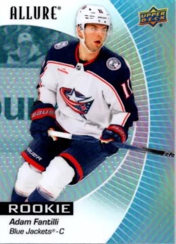 Adam Fantilli #110 Columbus Blue Jackets | 2023-24 Upper Deck Allure | NHL Trading Card