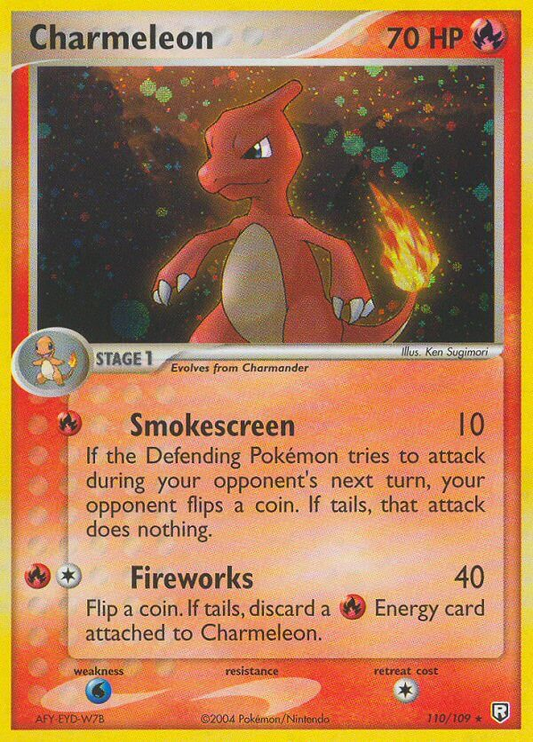 Charmeleon 110/109 Rare Secret | Team Rocket Returns | Pokemon Card