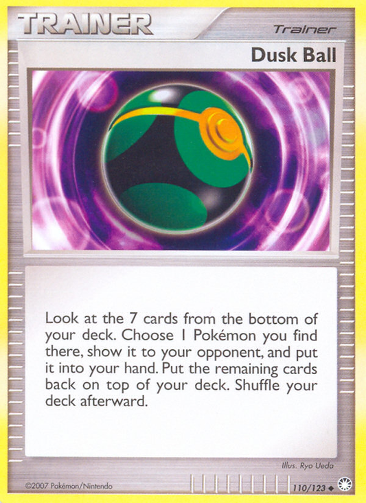 Dusk Ball 110/123 Uncommon | Mysterious Treasures | Pokemon Card
