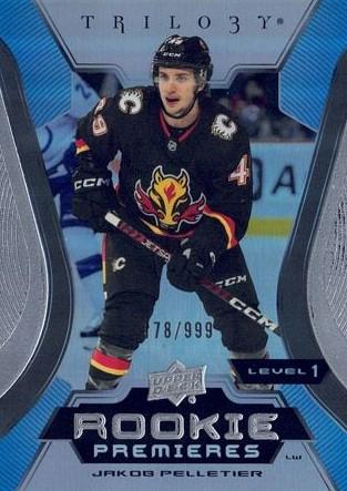 Jakob Pelletier #111 Calgary Flames | 2023-24 Upper Deck Trilogy | NHL Trading Card