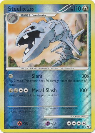 Steelix 38/130 Reverse Holo | Diamond & Pearl | Pokemon Card