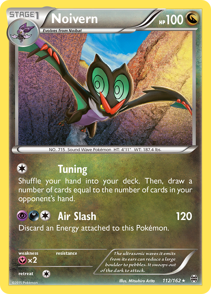 Noivern 112/162 Rare | BREAKthrough | Pokemon Card