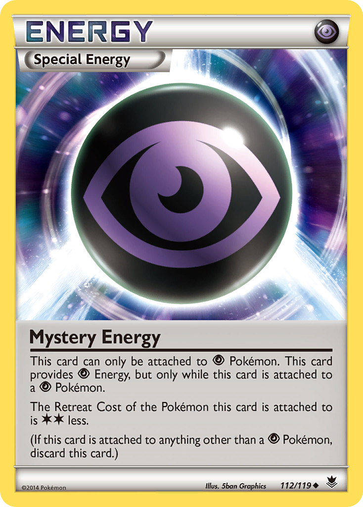 Mystery Energy 112/119 Uncommon | Phantom Forces | Pokemon Card