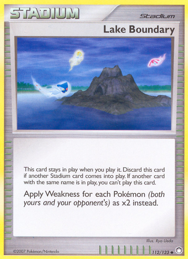 Lake Boundary 112/123 Uncommon | Mysterious Treasures | Pokemon Card