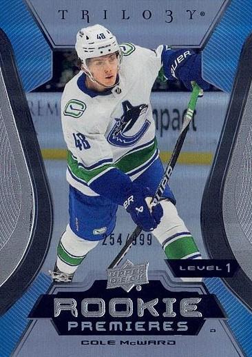 Cole McWard #114 Vancouver Canucks | 2023-24 Upper Deck Trilogy | NHL Trading Card