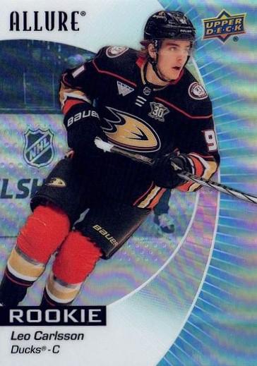 Leo Carlsson #114 Anaheim Ducks | 2023-24 Upper Deck Allure | NHL Trading Card