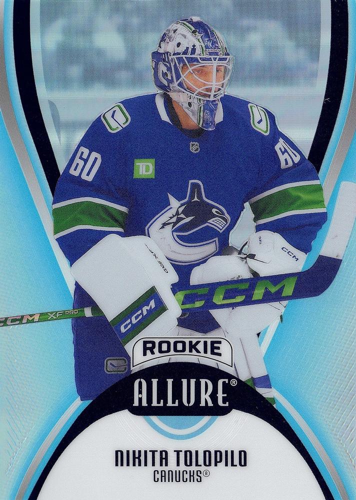 Nikita Tolopilo #114 Vancouver Canucks | 2025-26 Upper Deck Allure | NHL Trading Card