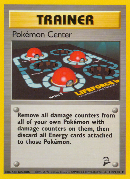Pokémon Center 114/130 Uncommon | Base Set 2 | Pokemon Card