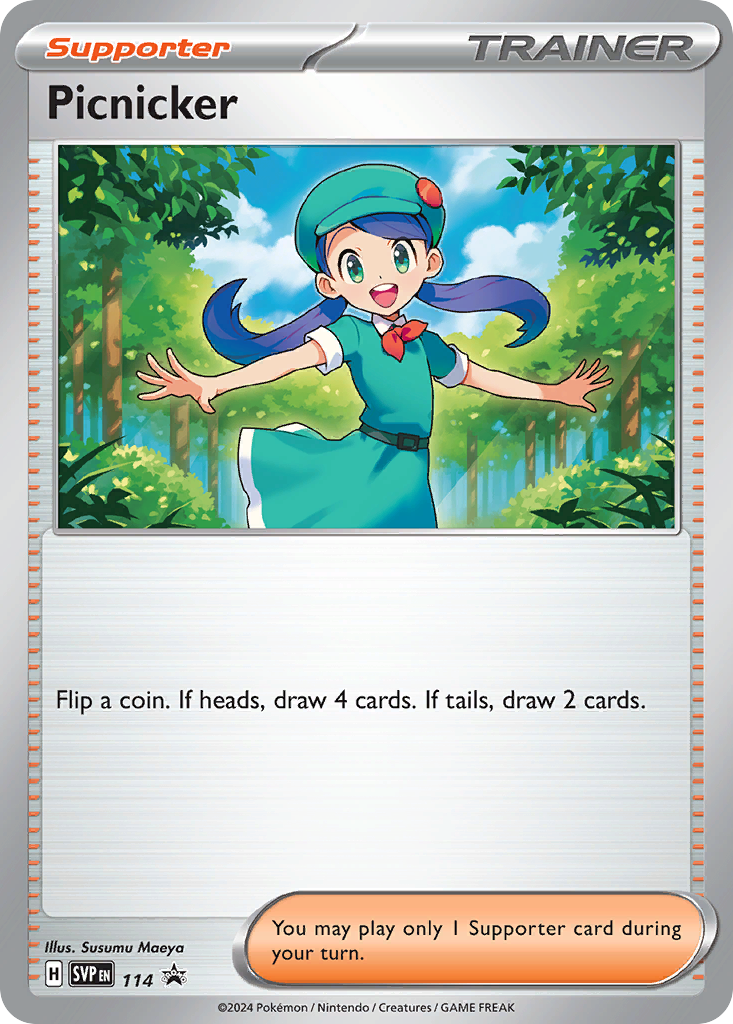 Picnicker #114 Promo | Scarlet & Violet Black Star Promos | Pokemon Card