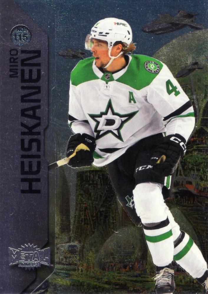 Miro Heiskanen #115 Dallas Stars | 2023-24 SkyBox Metal Universe | NHL Trading Card